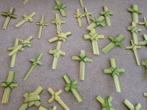 Palm crosses