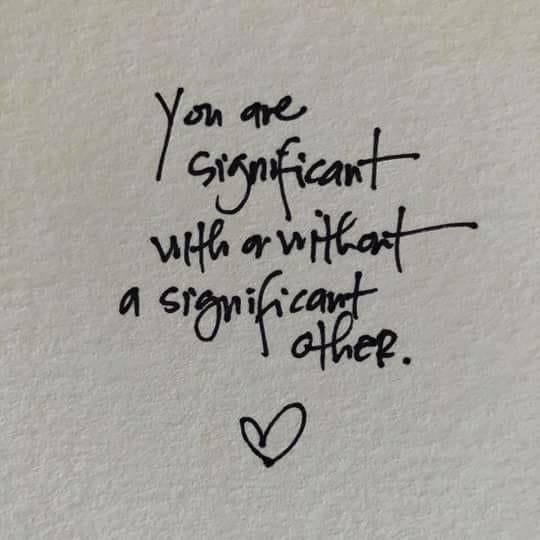 You are Significant